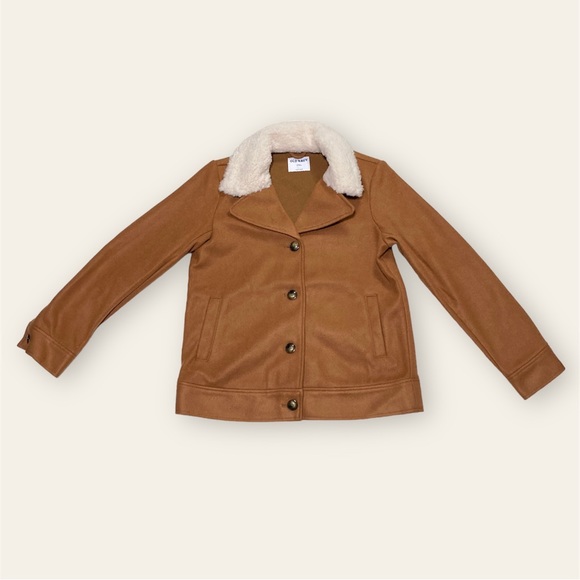 NWT Old Navy Soft-Brushed Sherpa-Trim Jacket - Picture 8 of 15